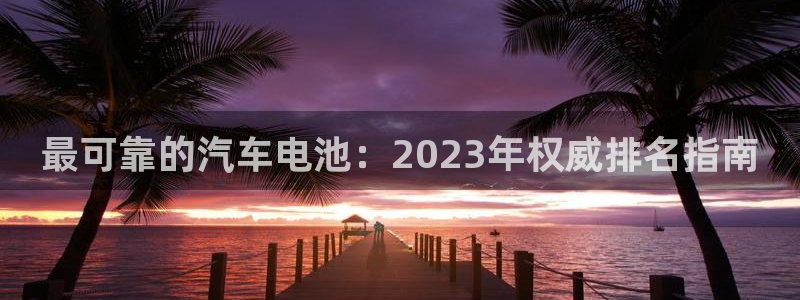 优发国际官网入口app下载：最可靠的汽车电池：2023年权威排名指南