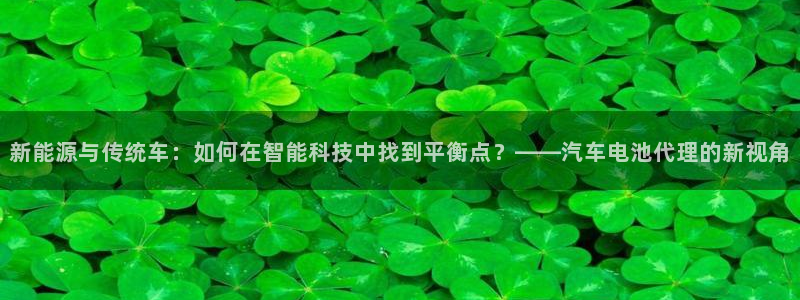 优发国际的官网是正品吗：新能源与传统车：如何在智能科技中找到平衡点？——汽车电池代理的新视角