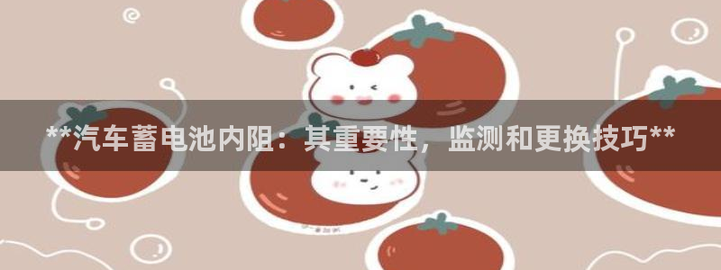优发国际平台g80：**汽车蓄电池内阻：