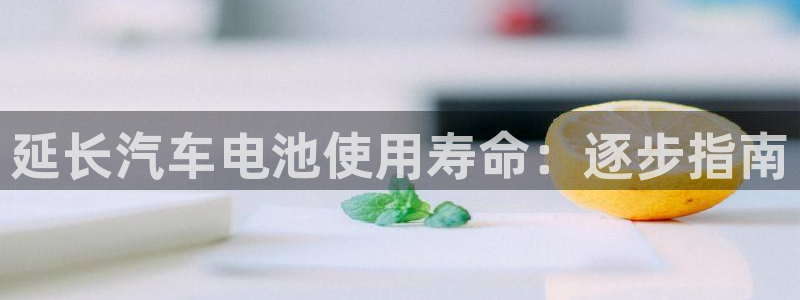 优发国际网站178：延长汽车电池使用寿命：逐步指南